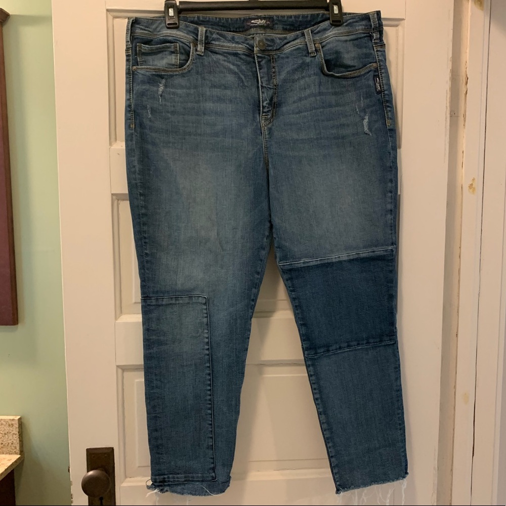 Silver Izzy Ankle Slim Cut Jeans